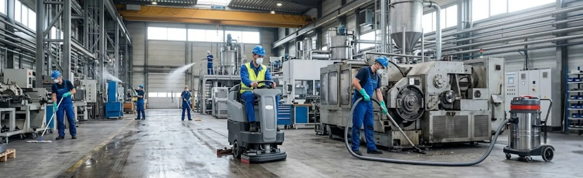 Endüstriyel Fabrika Temizliği
